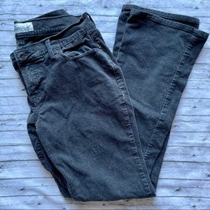 🛍 Old Navy Sweetheart Gray Corduroys Sz 6P